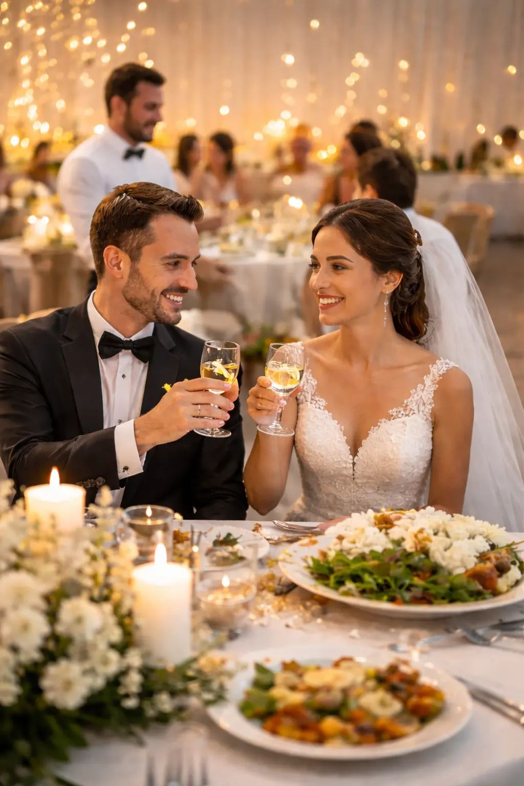 KRD Catering Damak Şefi tarafından sunulan düğün yemeği catering hizmeti